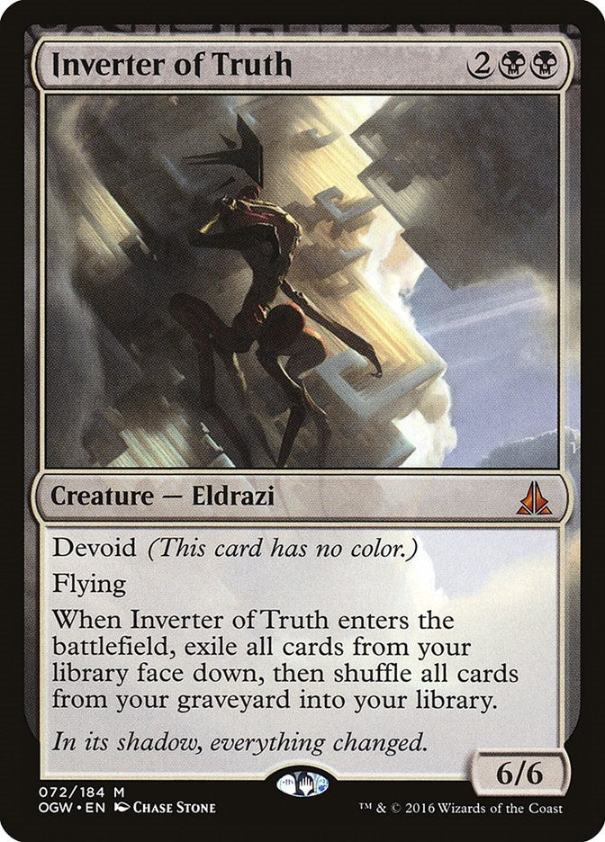 Image for Inverter of Truth (72) (Oath of the Gatewatch) - Magic: The Gathering