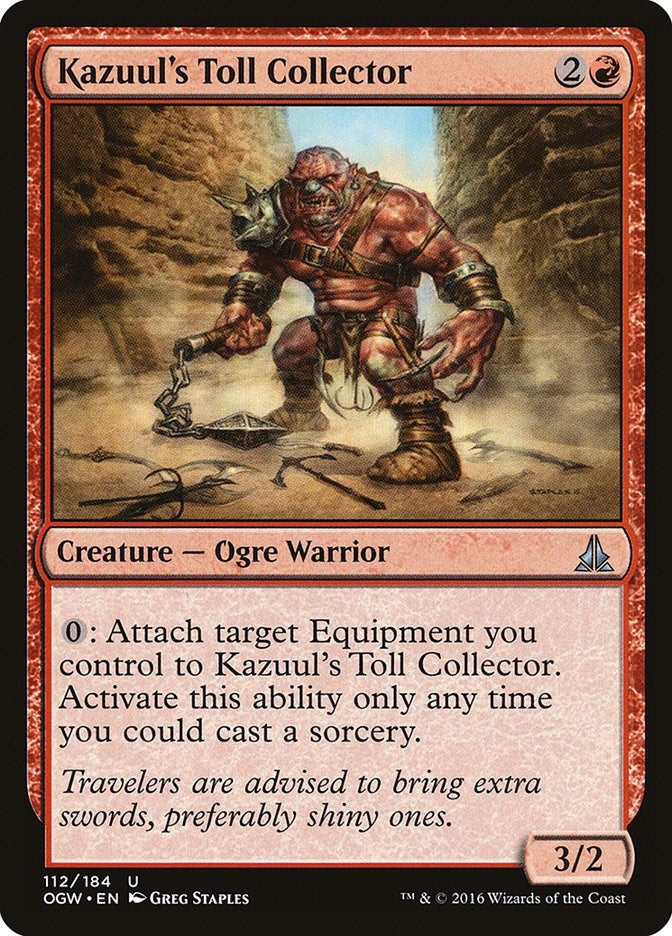Image for Kazuul's Toll Collector (112) (Oath of the Gatewatch) - Magic: The Gathering