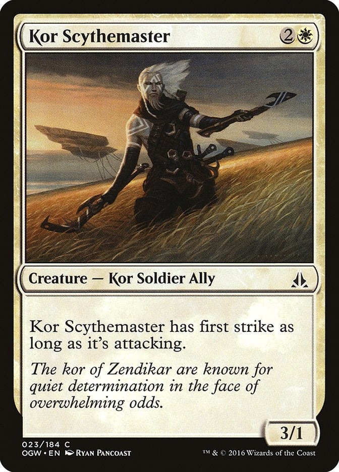 Image for Kor Scythemaster (23) (Oath of the Gatewatch) - Magic: The Gathering