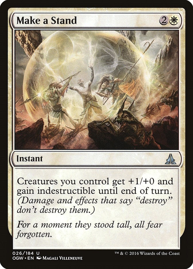 Image for Make a Stand (26) (Oath of the Gatewatch) - Magic: The Gathering