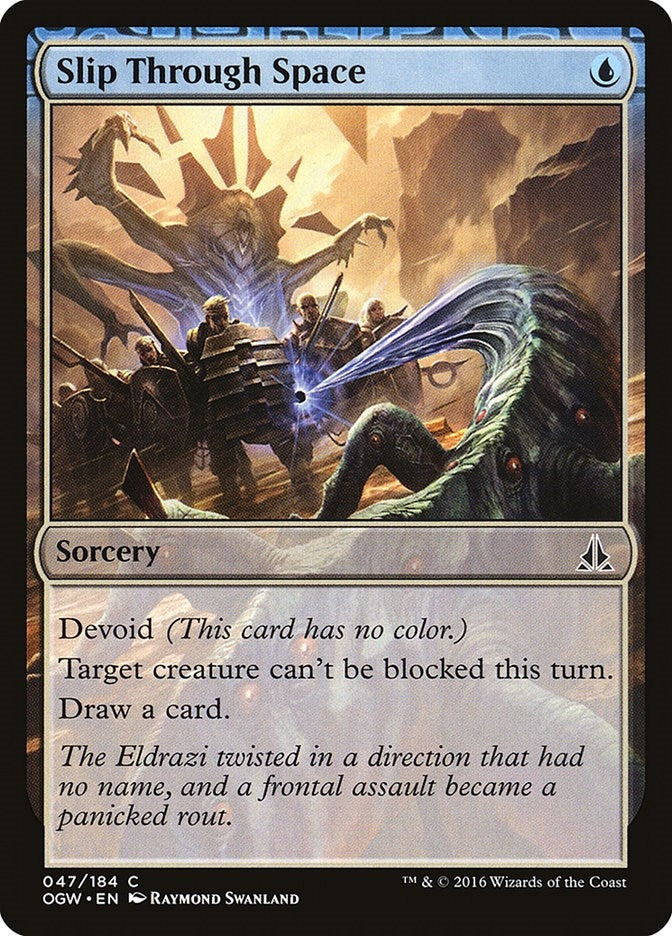 Image for Slip Through Space (47) (Oath of the Gatewatch) - Magic: The Gathering