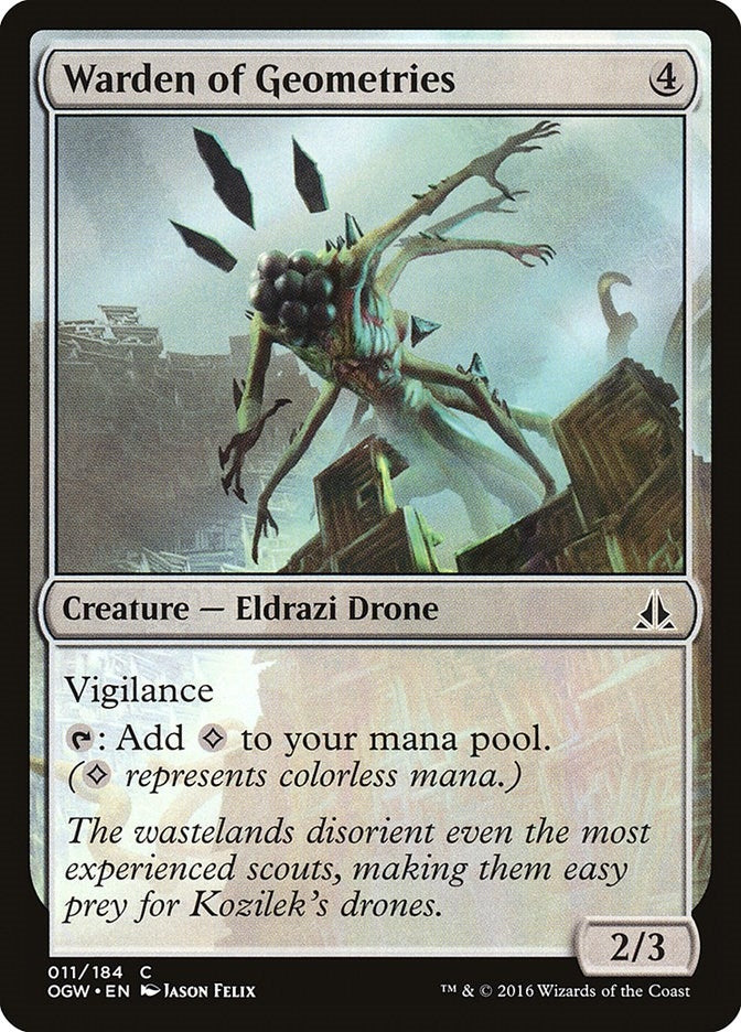 Image for Warden of Geometries (11) (Oath of the Gatewatch) - Magic: The Gathering