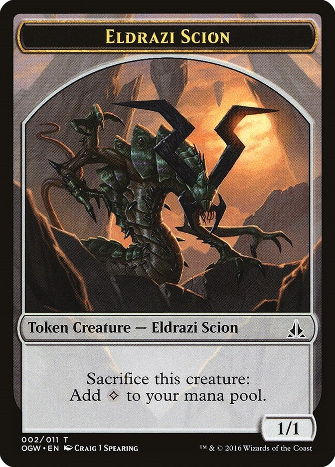 Image for Eldrazi Scion Token (002) (2) (Oath of the Gatewatch) - Magic: The Gathering
