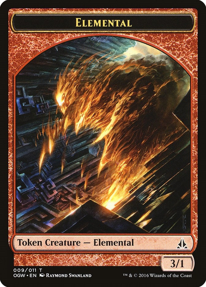 Image for Elemental Token (009) (9) (Oath of the Gatewatch) - Magic: The Gathering