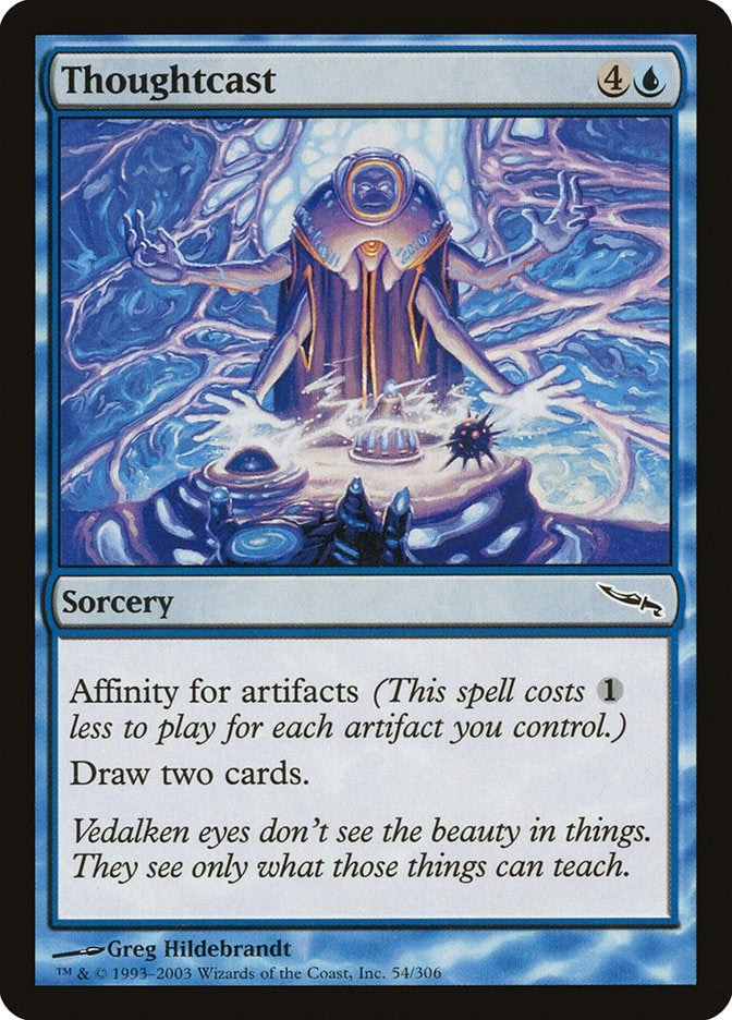 Image for Thoughtcast (54) (Mirrodin) - Magic: The Gathering