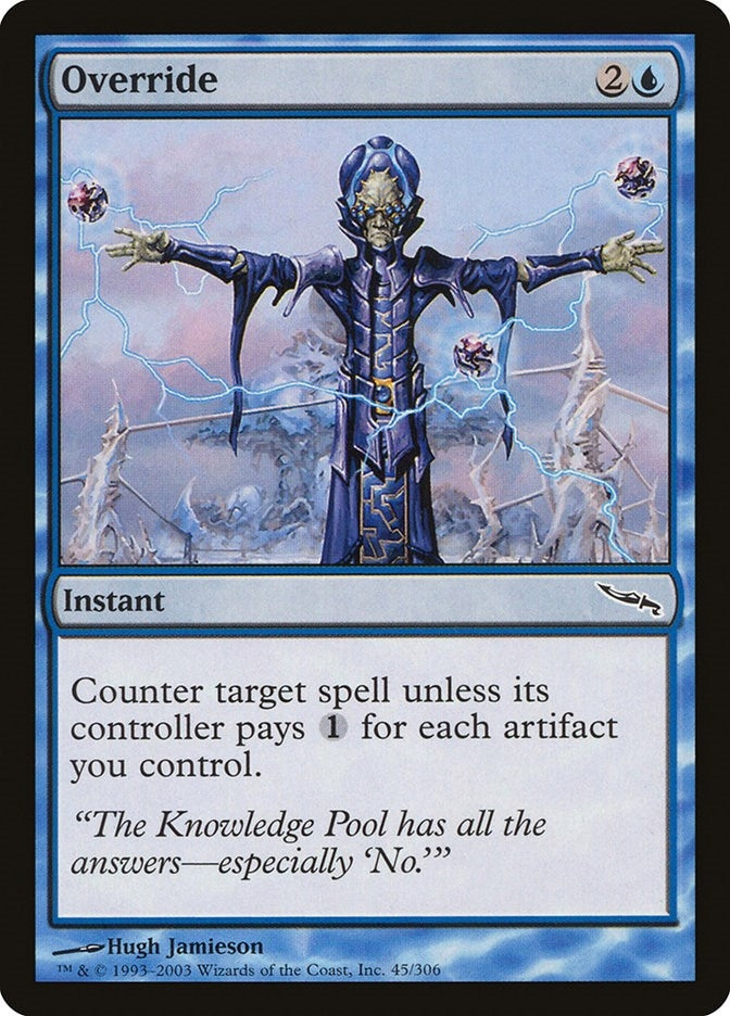 Image for Override (45) (Mirrodin) - Magic: The Gathering