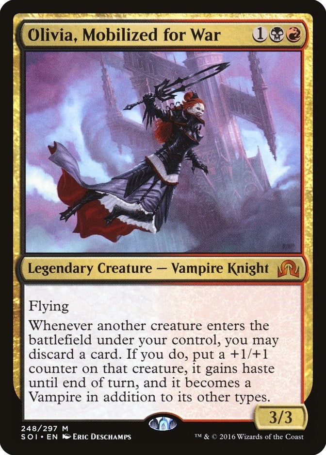 Olivia, Mobilized for War (248) (Shadows over Innistrad)