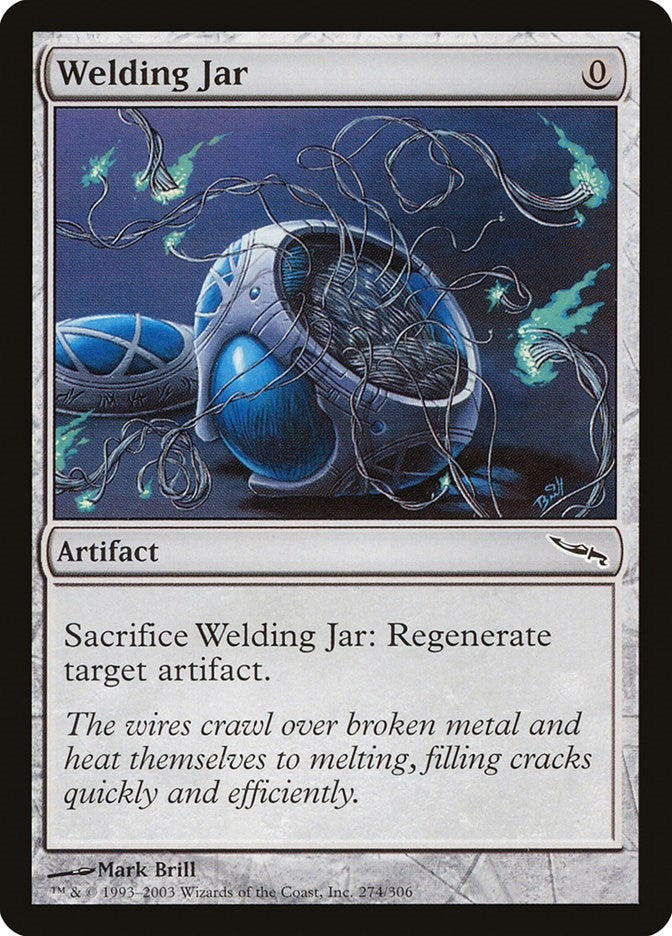 Image for Welding Jar (274) (Mirrodin) - Magic: The Gathering
