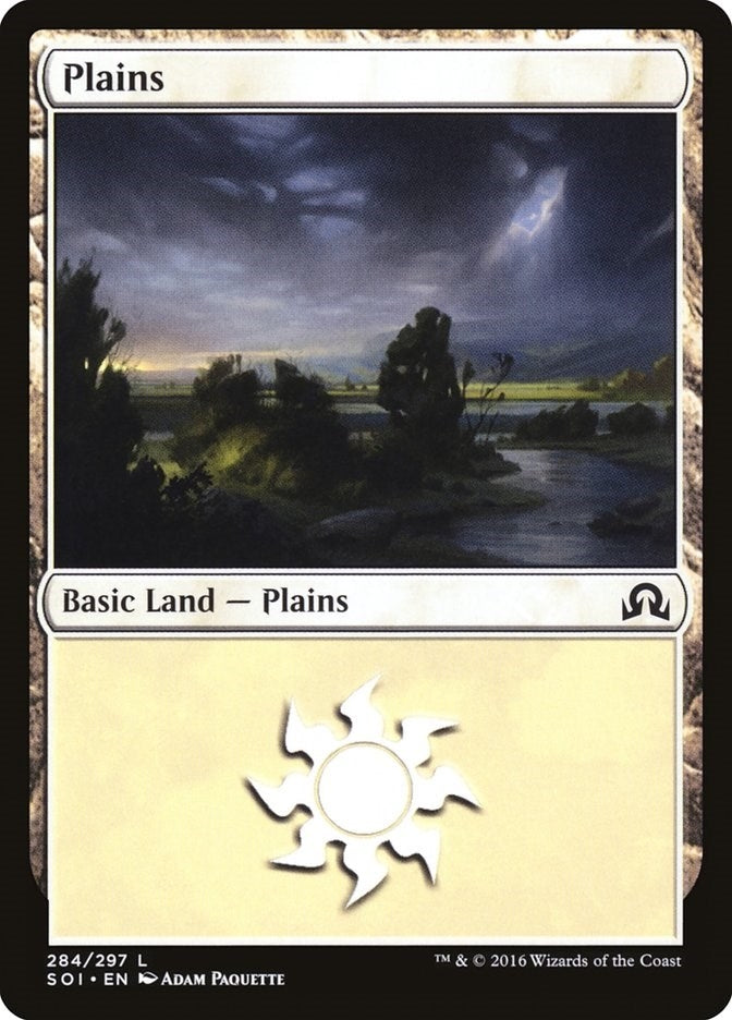 Plains (284) (284) (Shadows over Innistrad)