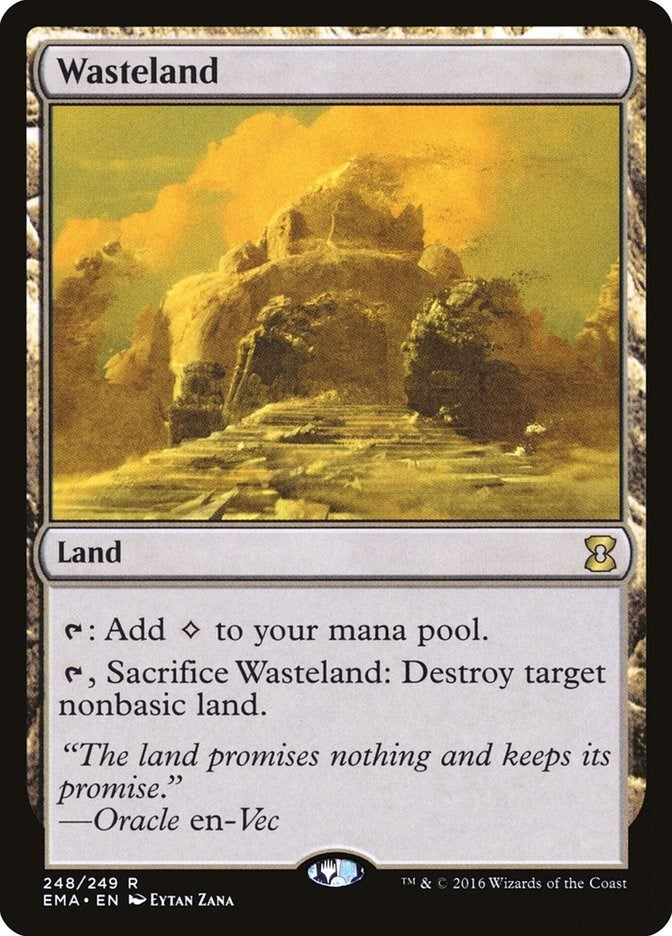 Image for Wasteland (248) (Eternal Masters) (EMA) - Magic: The Gathering