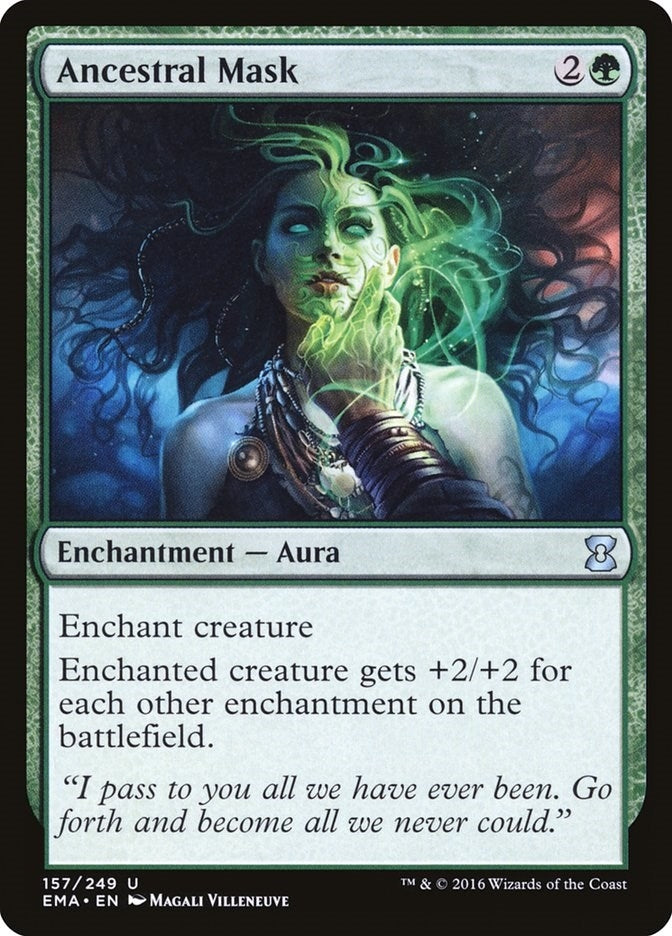 Image for Ancestral Mask (157) (Eternal Masters) (EMA) - Magic: The Gathering