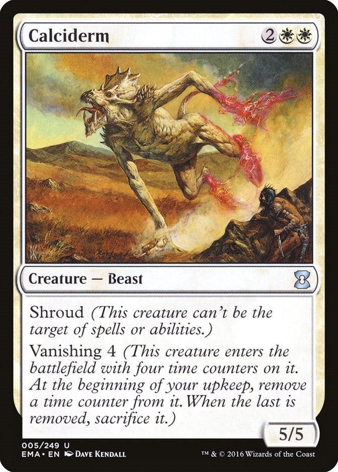 Image for Calciderm (5) (Eternal Masters) (EMA) - Magic: The Gathering