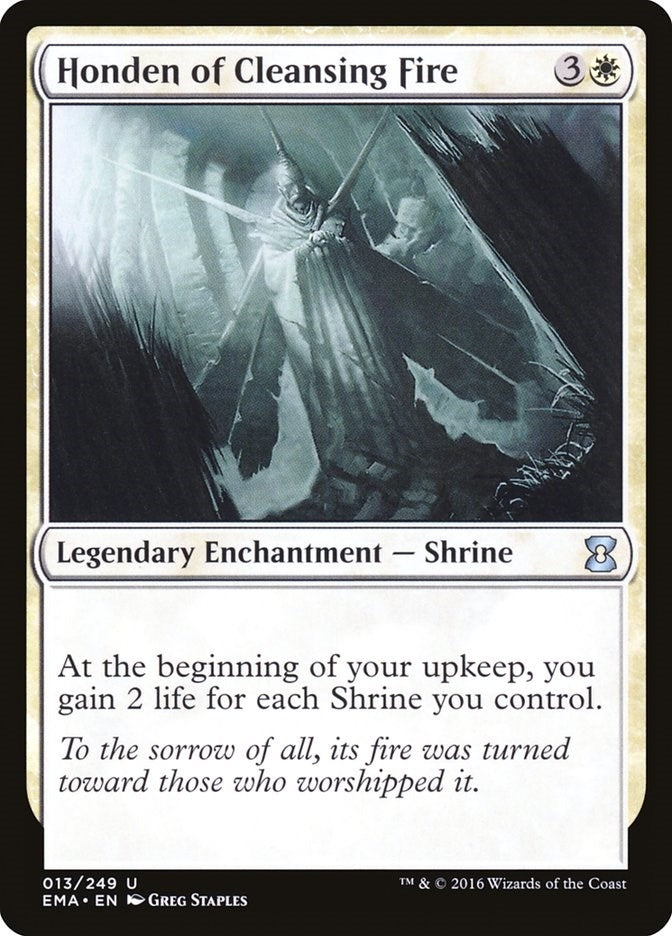 Image for Honden of Cleansing Fire (13) (Eternal Masters) (EMA) - Magic: The Gathering