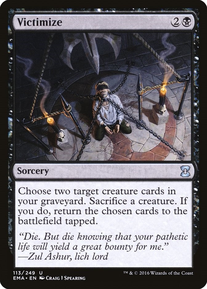 Image for Victimize (113) (Eternal Masters) (EMA) - Magic: The Gathering