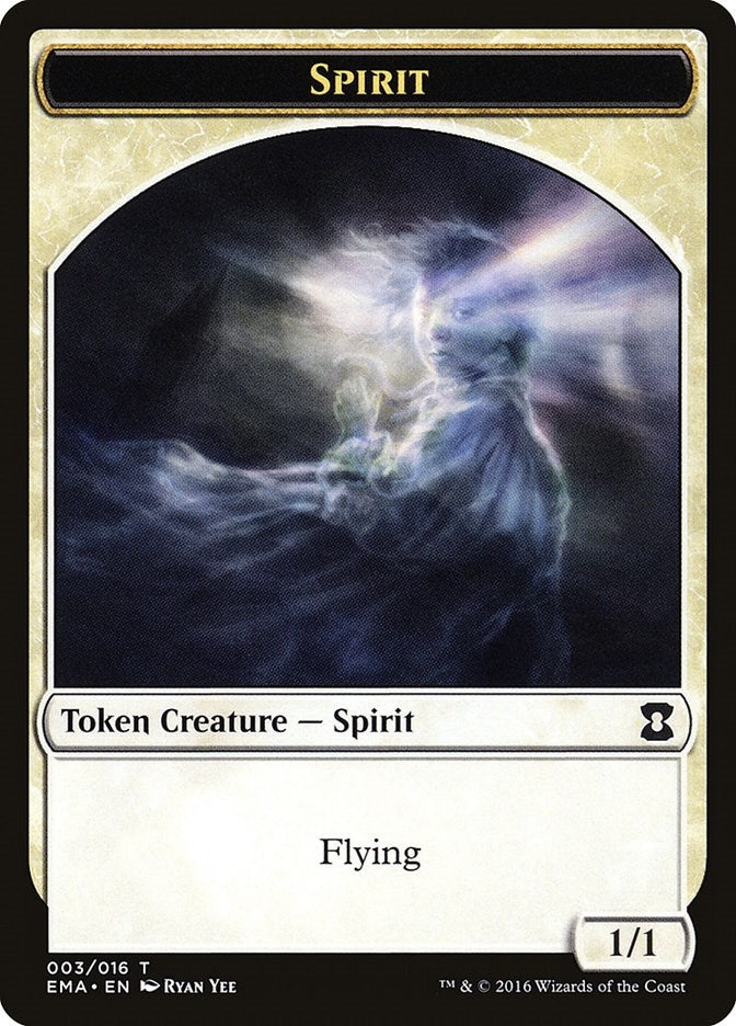 Image for Spirit Token (003) (3) (Eternal Masters) (EMA) - Magic: The Gathering