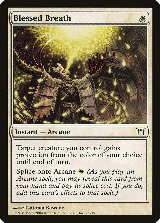 Image for Blessed Breath (1) (Champions of Kamigawa) (CHK) - Magic: The Gathering