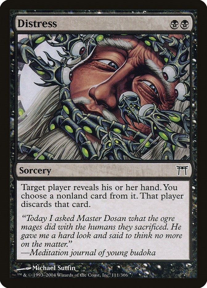 Image for Distress (111) (Champions of Kamigawa) (CHK) - Magic: The Gathering