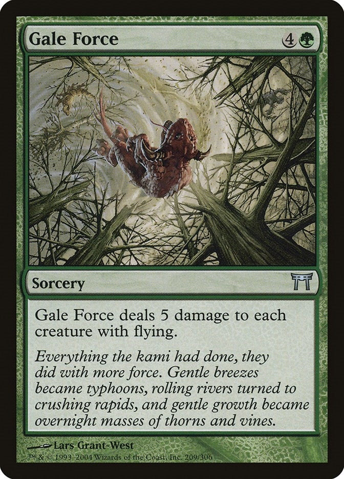 Image for Gale Force (209) (Champions of Kamigawa) (CHK) - Magic: The Gathering