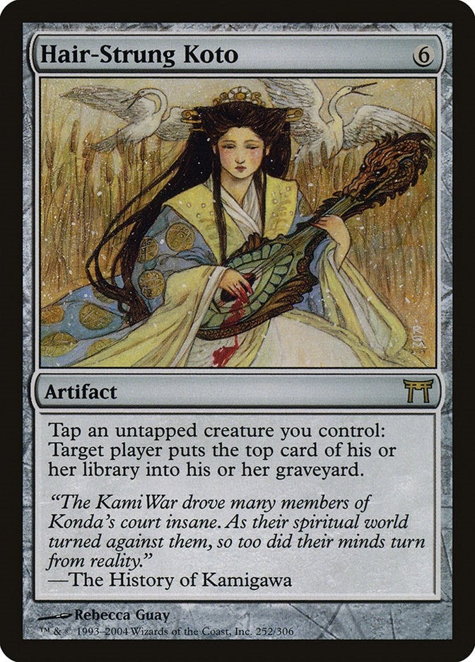 Image for Hair-Strung Koto (252) (Champions of Kamigawa) (CHK) - Magic: The Gathering