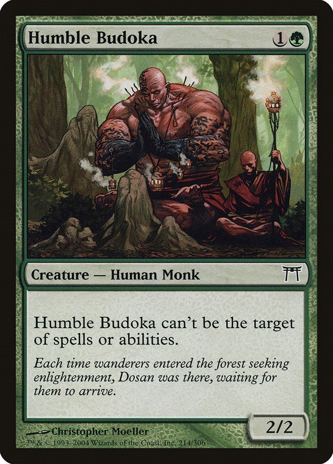 Image for Humble Budoka (214) (Champions of Kamigawa) (CHK) - Magic: The Gathering
