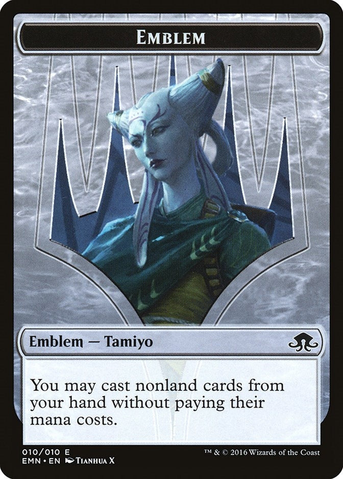 Emblem - Tamiyo, Field Researcher (10) (Eldritch Moon)