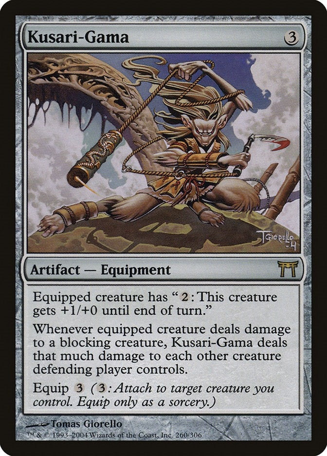 Image for Kusari-Gama (260) (Champions of Kamigawa) (CHK) - Magic: The Gathering