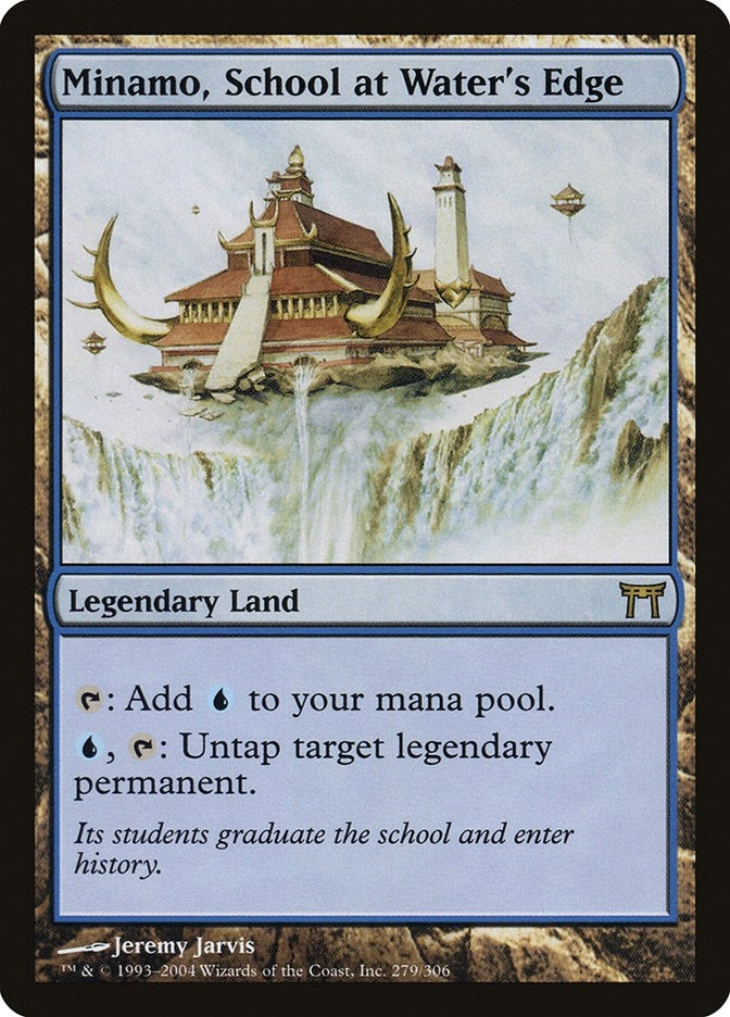 Image for Minamo, School at Water's Edge (279) (Champions of Kamigawa) (CHK) - Magic: The Gathering