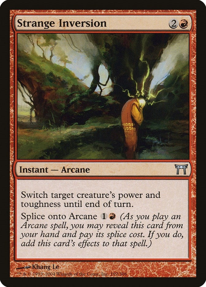 Image for Strange Inversion (192) (Champions of Kamigawa) (CHK) - Magic: The Gathering