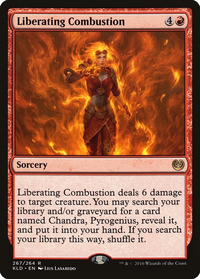 Image for Liberating Combustion (267) (Kaladesh) - Magic: The Gathering