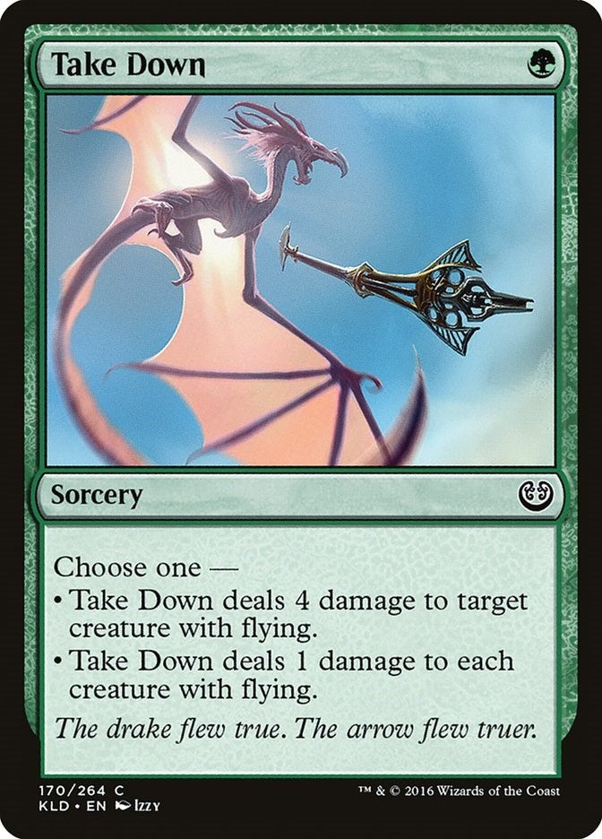 Image for Take Down (170) (Kaladesh) - Magic: The Gathering