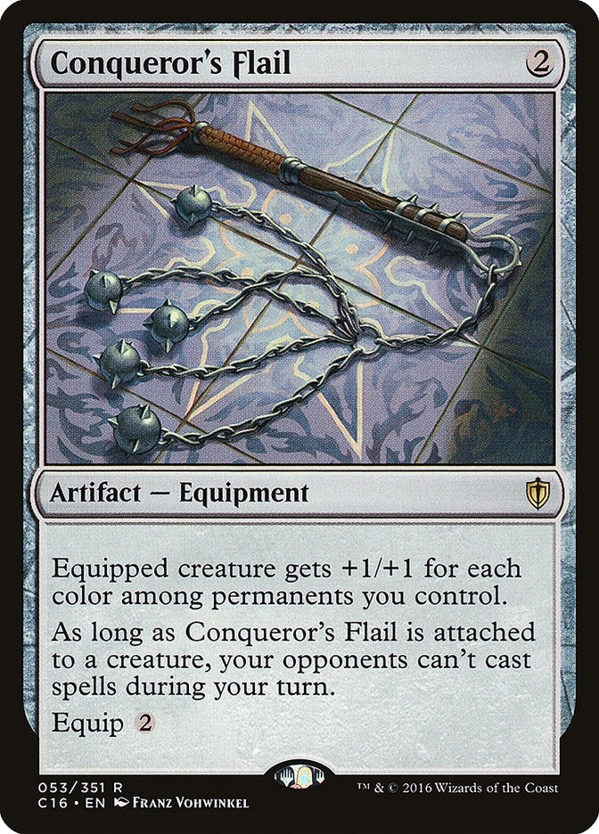 Image for Conqueror's Flail (53) (Commander 2016) - Magic: The Gathering