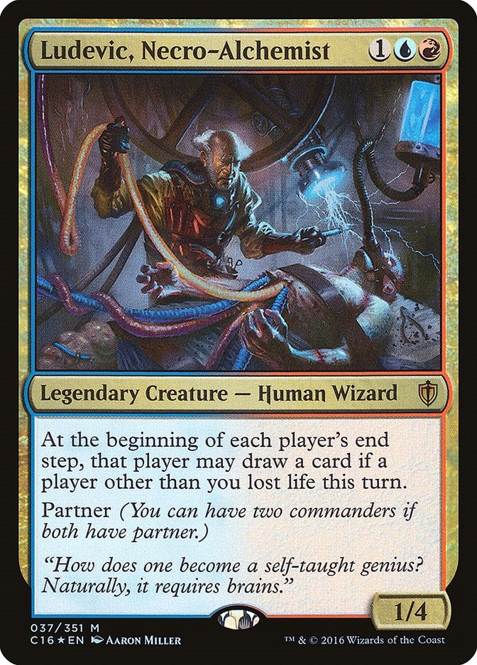 Image for Ludevic, Necro-Alchemist (37) (Commander 2016) - Magic: The Gathering