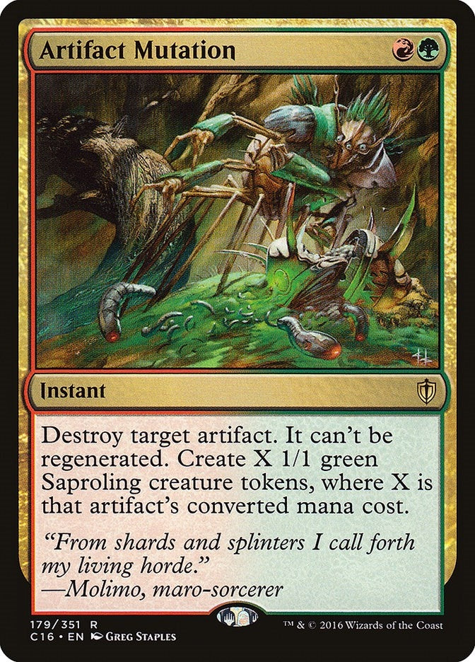 Image for Artifact Mutation (179) (Commander 2016) - Magic: The Gathering