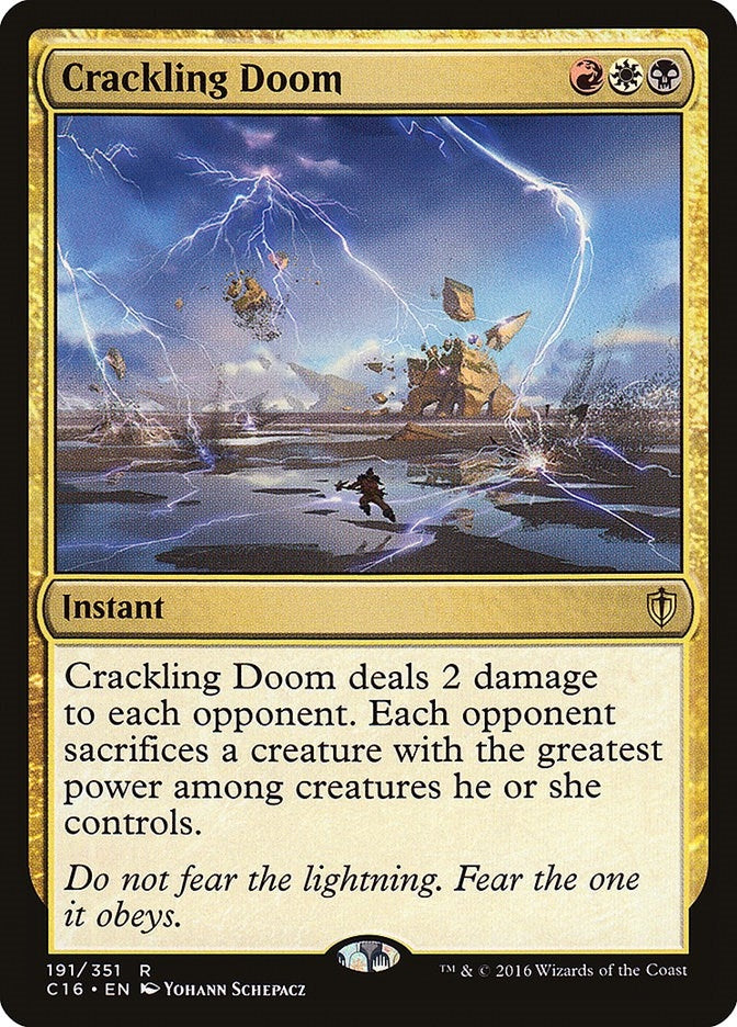 Crackling Doom (191) (Commander 2016)