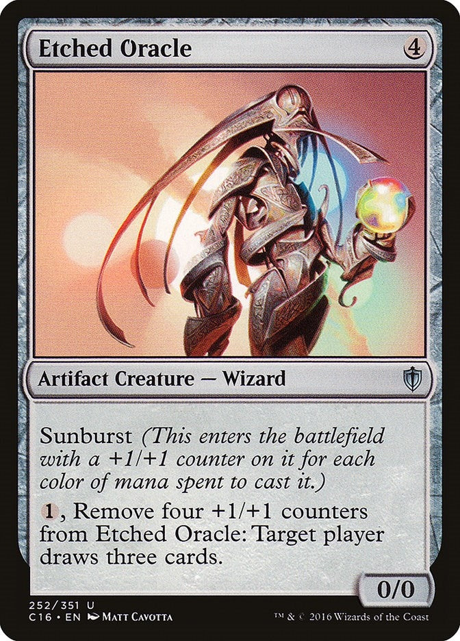 Image for Etched Oracle (252) (Commander 2016) - Magic: The Gathering