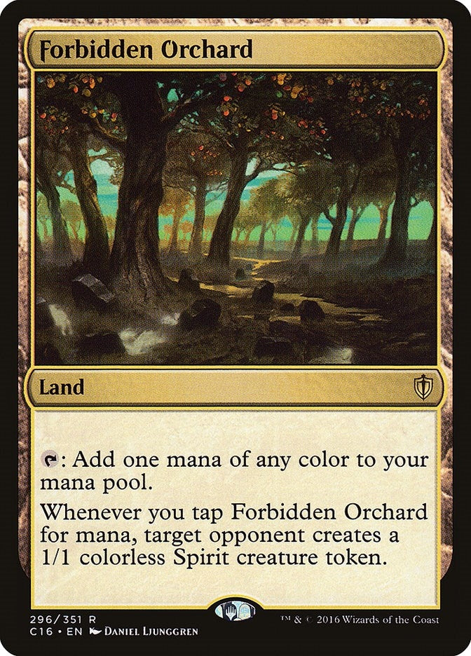 Image for Forbidden Orchard (296) (Commander 2016) - Magic: The Gathering