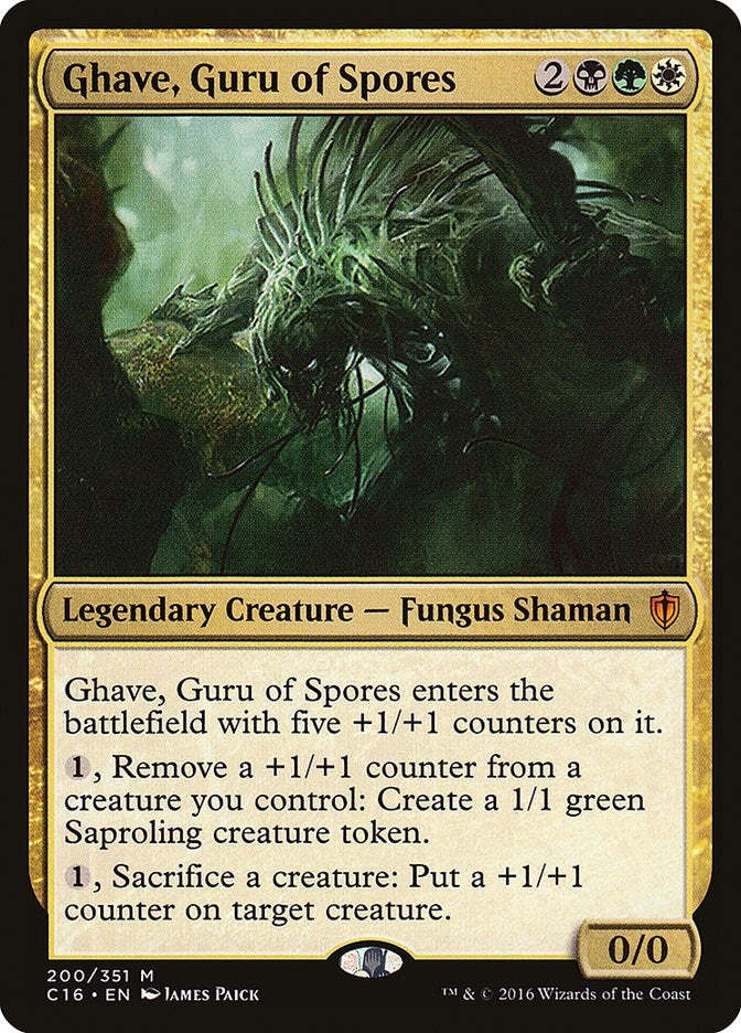 Ghave, Guru of Spores (200) (Commander 2016)