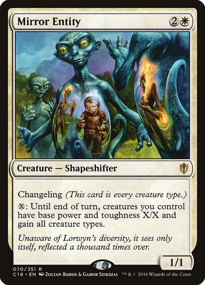 Image for Mirror Entity (70) (Commander 2016) - Magic: The Gathering