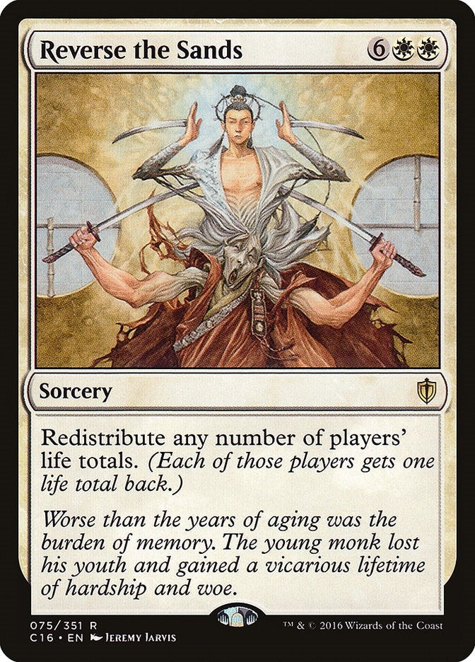 Image for Reverse the Sands (75) (Commander 2016) - Magic: The Gathering