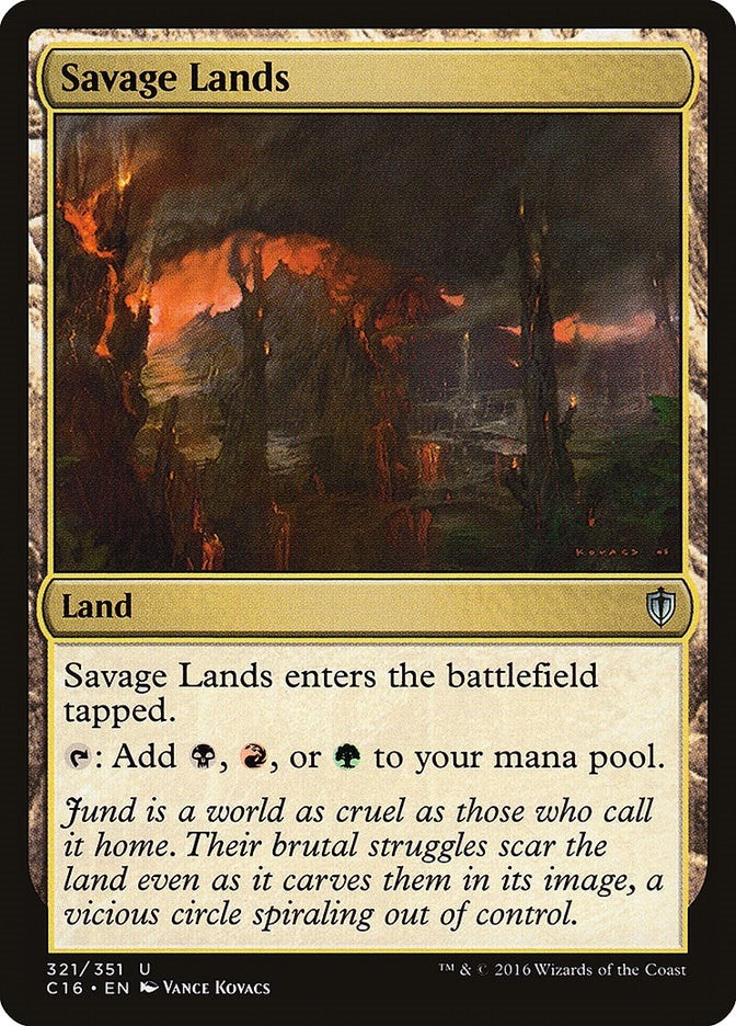 Savage Lands (321) (Commander 2016)