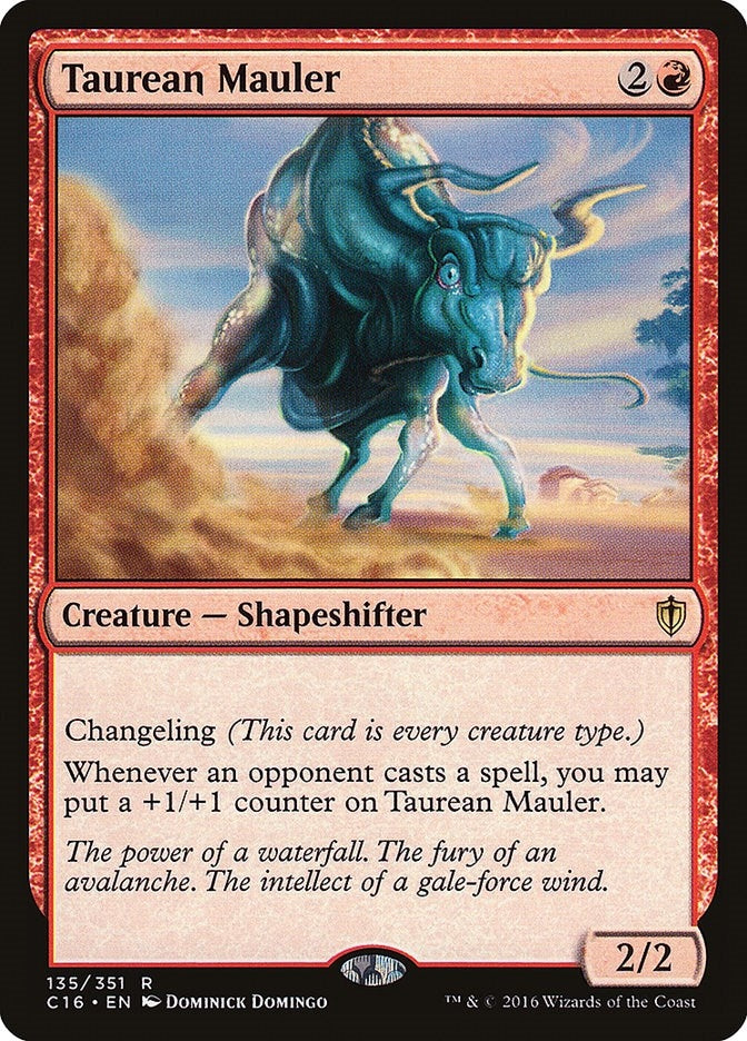 Image for Taurean Mauler (135) (Commander 2016) - Magic: The Gathering