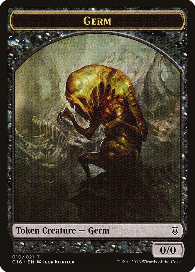 Image for Germ // Spirit (006) Double-Sided Token (10 // 6) (Commander 2016) - Magic: The Gathering