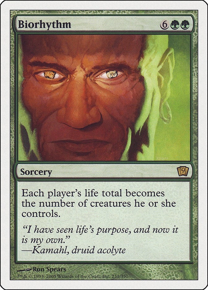 Image for Biorhythm (231) (9th Edition) - Magic: The Gathering