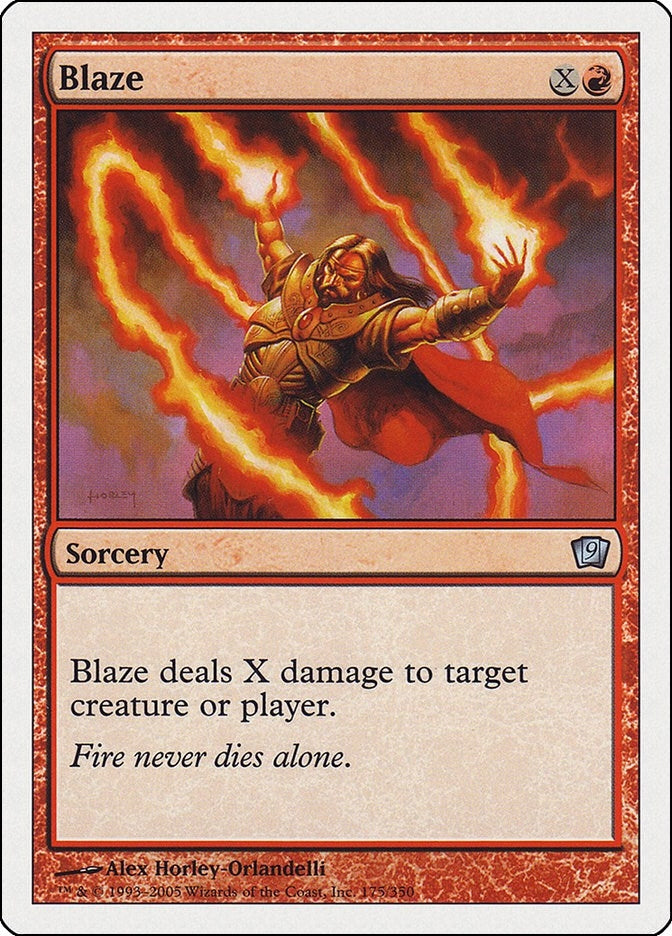 Image for Blaze (175) (9th Edition) - Magic: The Gathering