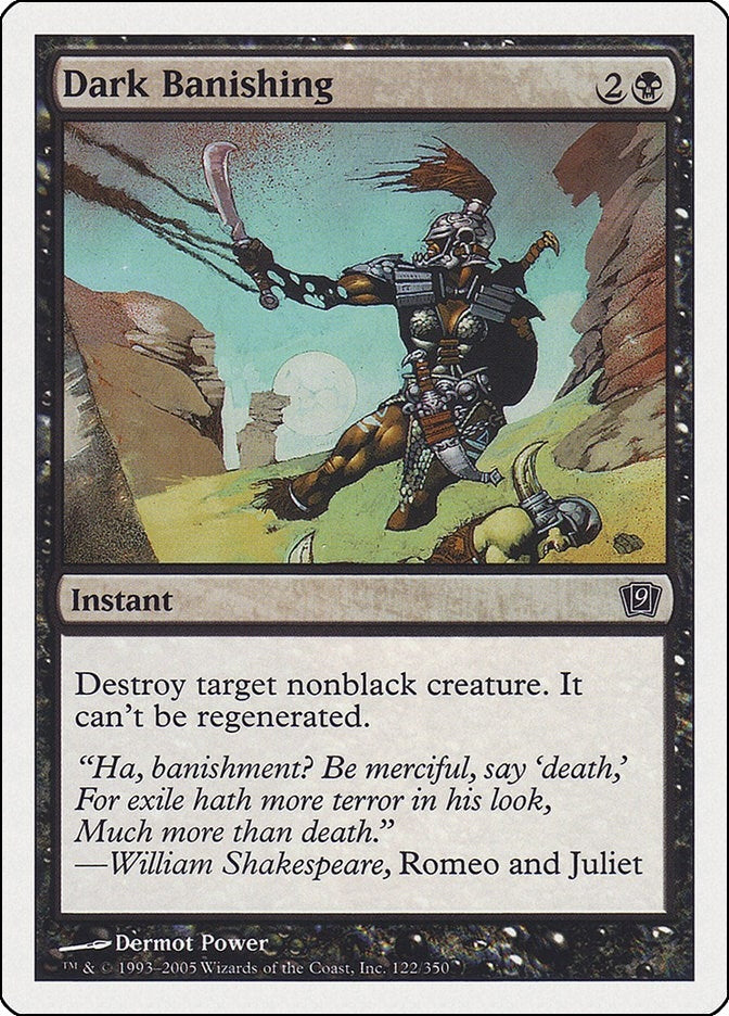 Image for Dark Banishing (122) (9th Edition) - Magic: The Gathering