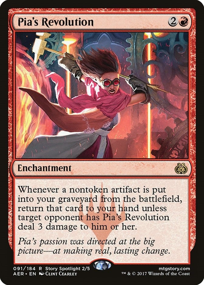 Image for Pia's Revolution (91) (Aether Revolt) - Magic: The Gathering