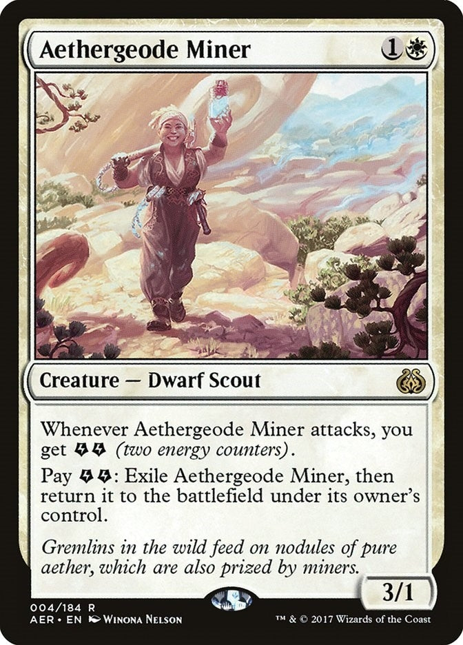 Aethergeode Miner (4) (Aether Revolt)