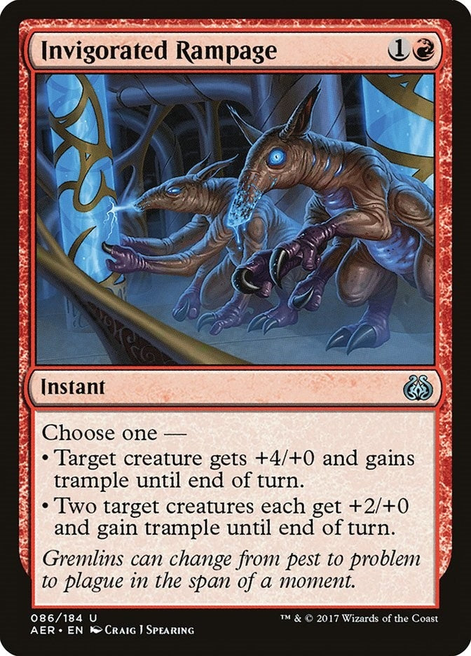 Invigorated Rampage (86) (Aether Revolt)