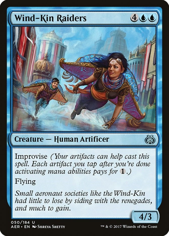 Image for Wind-Kin Raiders (50) (Aether Revolt) - Magic: The Gathering