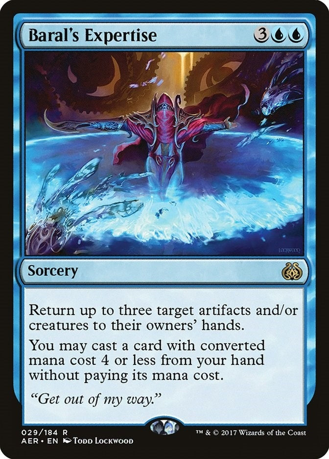 Baral's Expertise (29) (Aether Revolt)